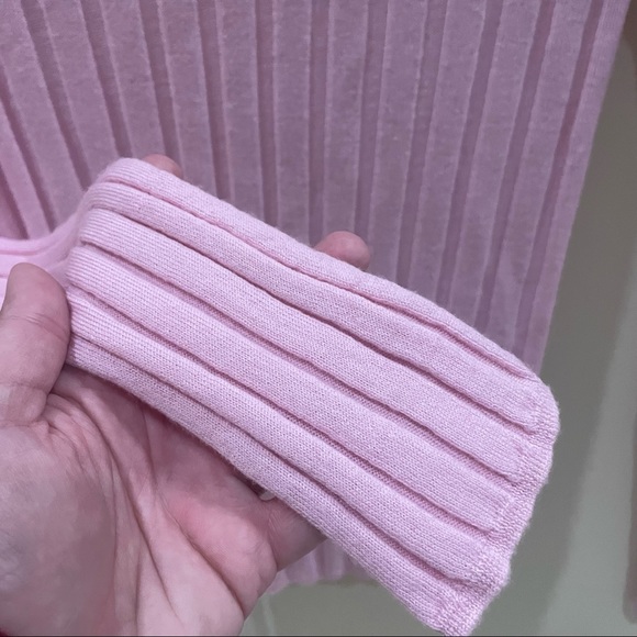 Saks Fifth Avenue Ribbed Collared Wool Sweater - Picture 6 of 16